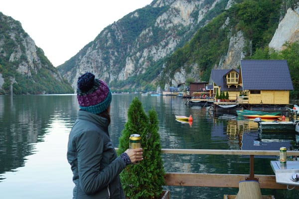 Cristina in Lake Perucac