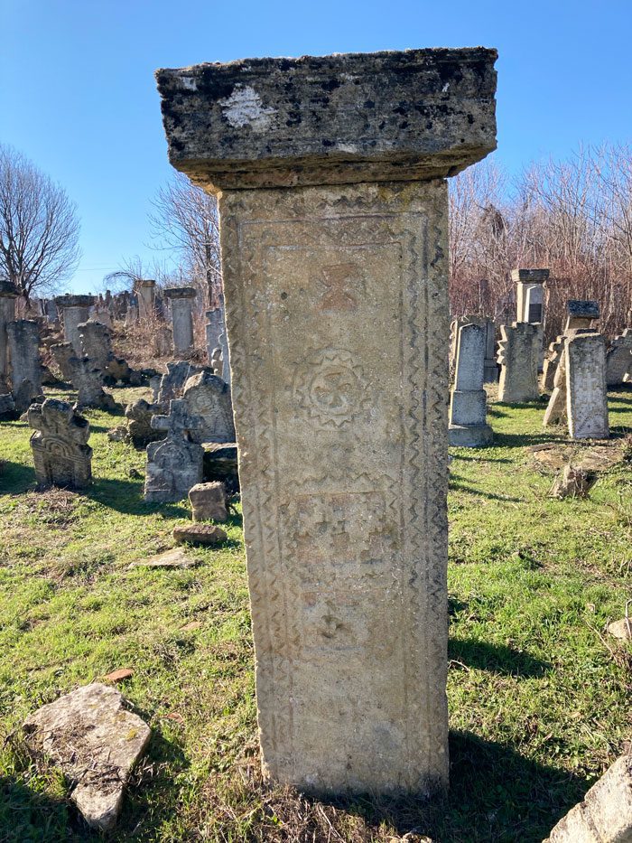 Gravestone in Rajac Cemetery