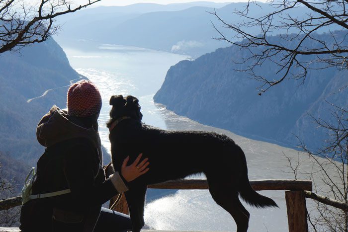 Cristina in Djerdap National Park