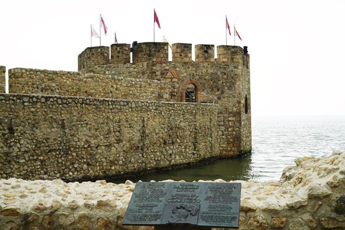 Part of Golubac in Serbia