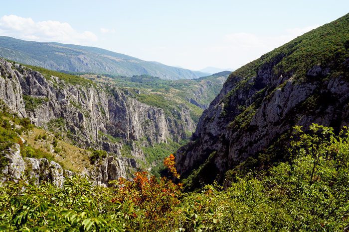 View of Sicevo Gorge