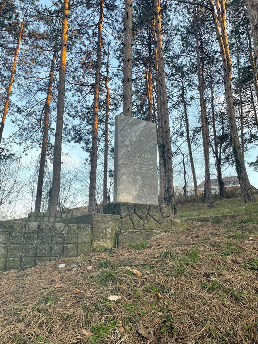 Monument near Stevan Filipović