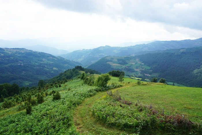 Mountains in west Serbia