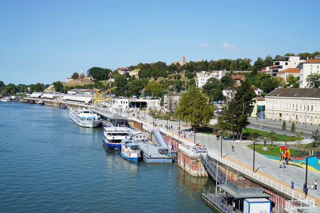 View of the Belgrade Waterfront