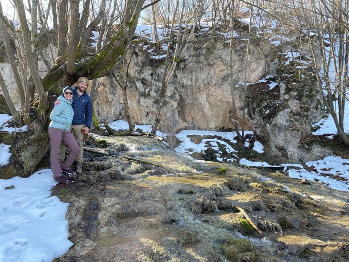 Mike and Cristina in Taor Springs