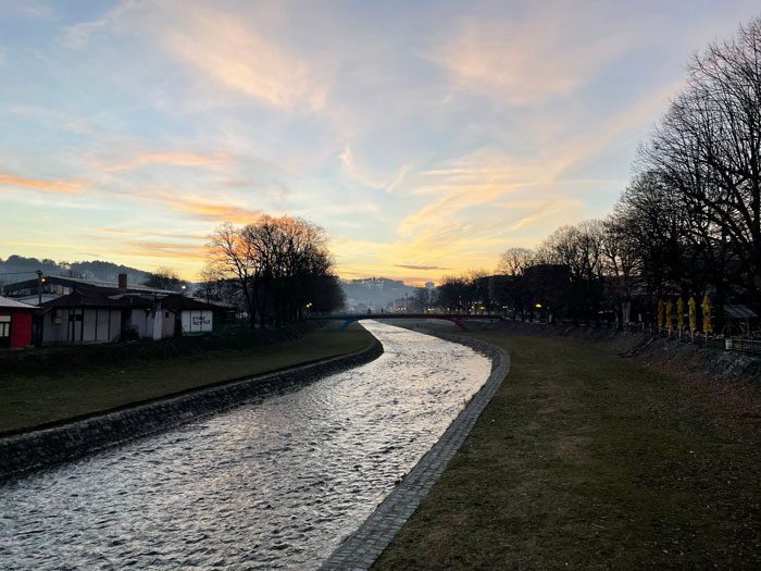 River by Valjevo, Serbia