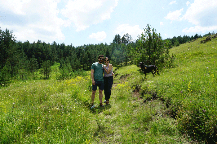 Mike and Cristina in Zlatibor