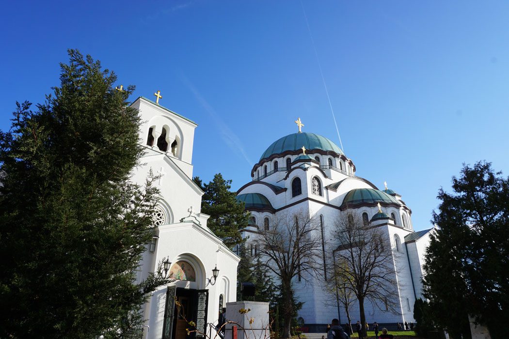 View of St Sava Church