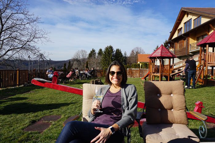 Cristina in Kovačević Winery