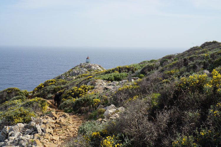 Lighthouse in Cape Matapan, Peleponnese