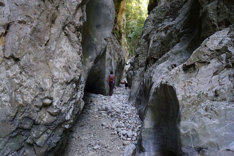 Narrow Areas Within Rindomo Gorge