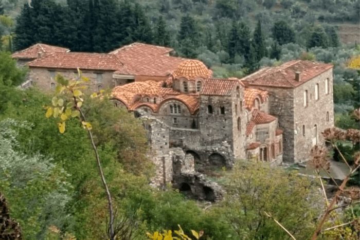 Church in Mystras, Peloponnese