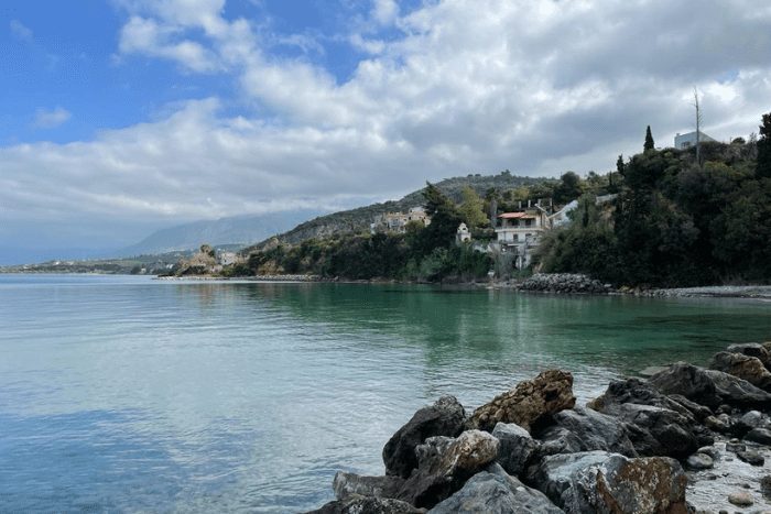 Beach in Kitries, Peloponnese