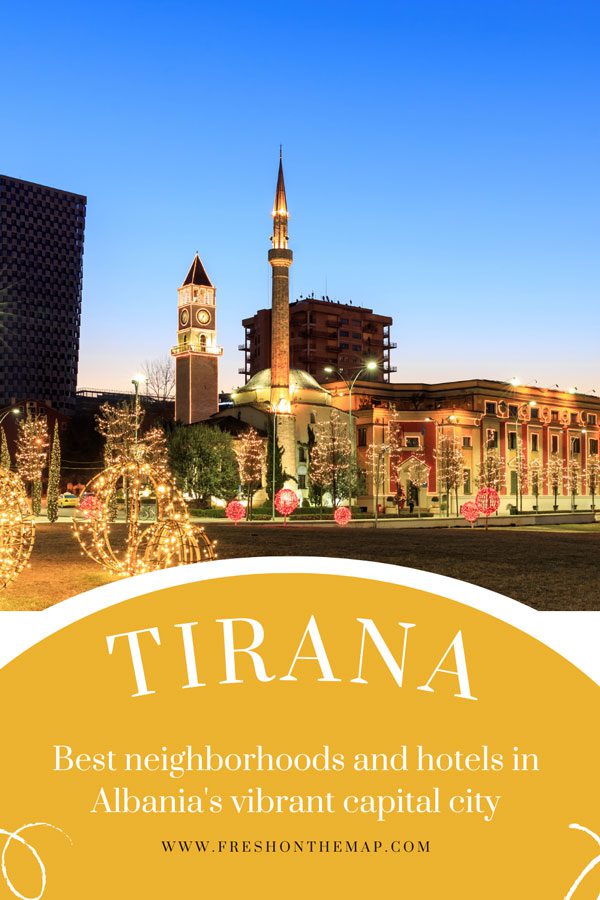 Pin It: Where to stay in Tirana