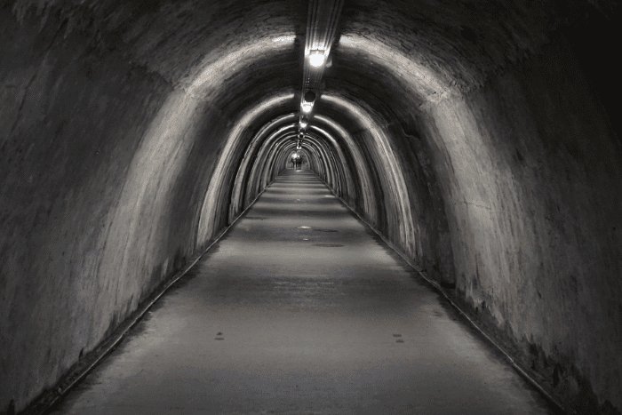 Grič Tunnel in Zagreb